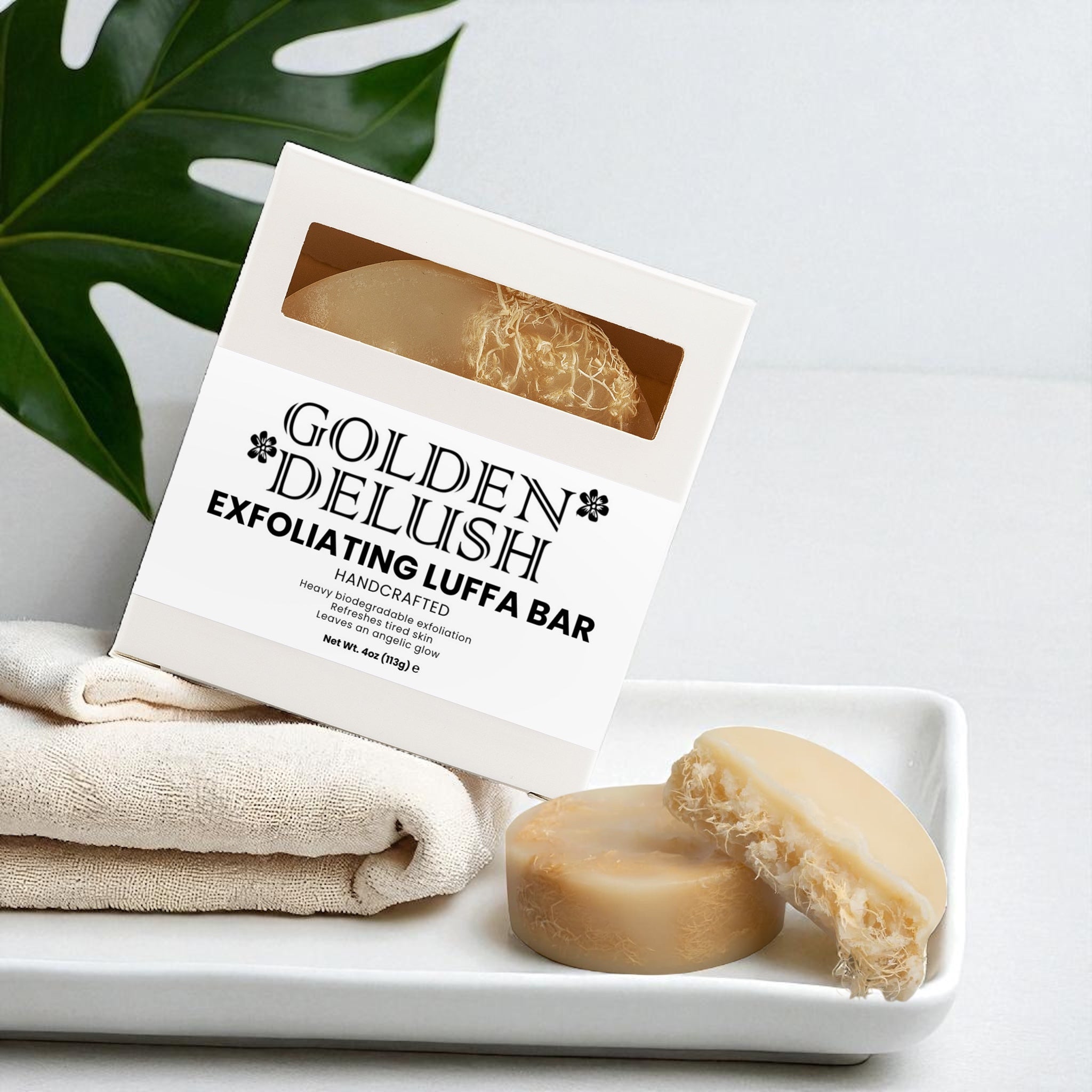 Exfoliating Luffa Bar