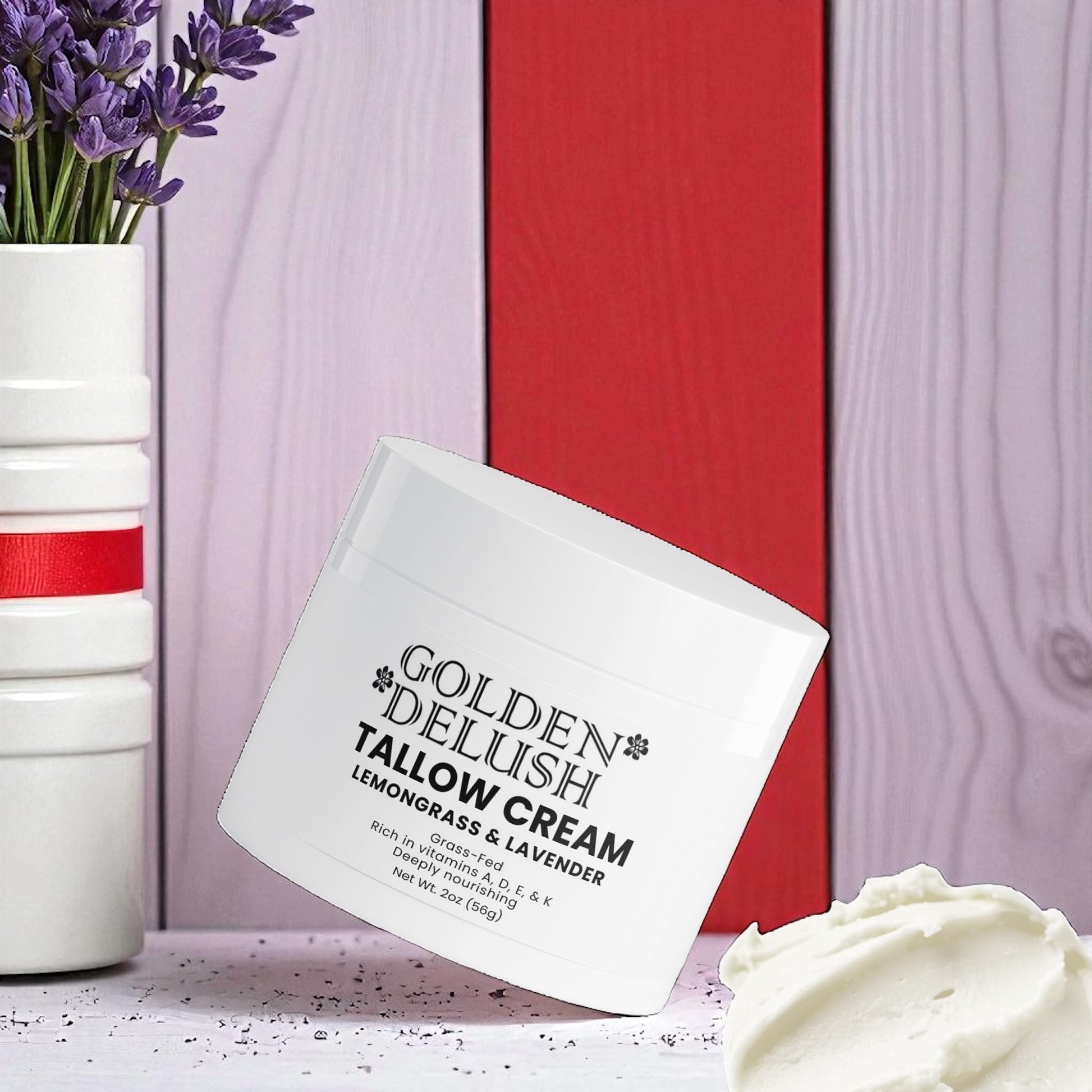 Tallow Cream Lemongrass & Lavender