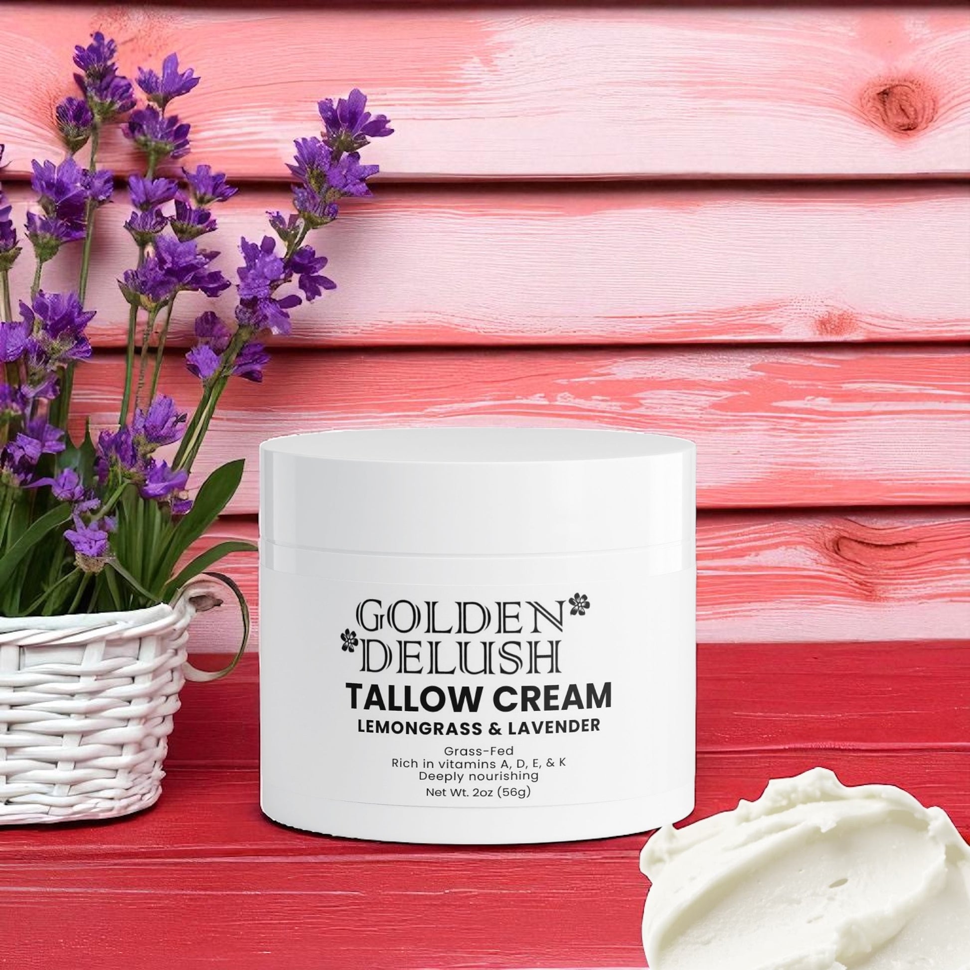 Tallow Cream Lemongrass & Lavender