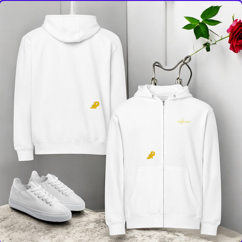  "Image 1 - Champion Hoodie Sweatshirt – front view classic hoodie from the Night Time Velour Collection | Golden Expression Art"
