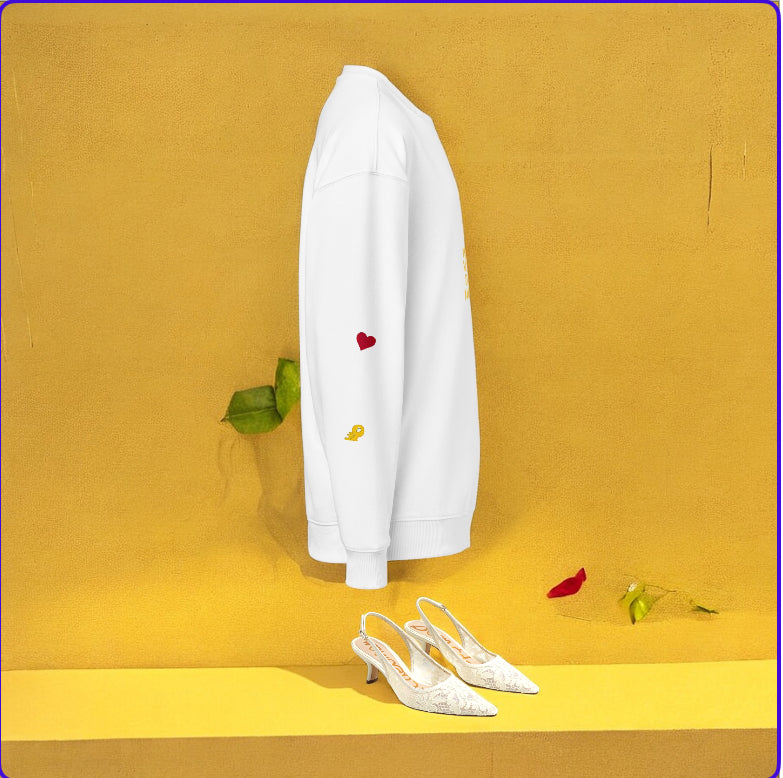 Trendy Oversized Sweatshirt