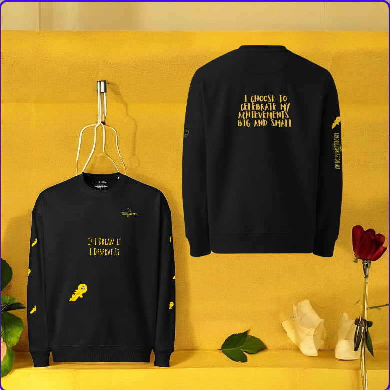 Cozy Oversized Sweater – Unisex Black Pullover
