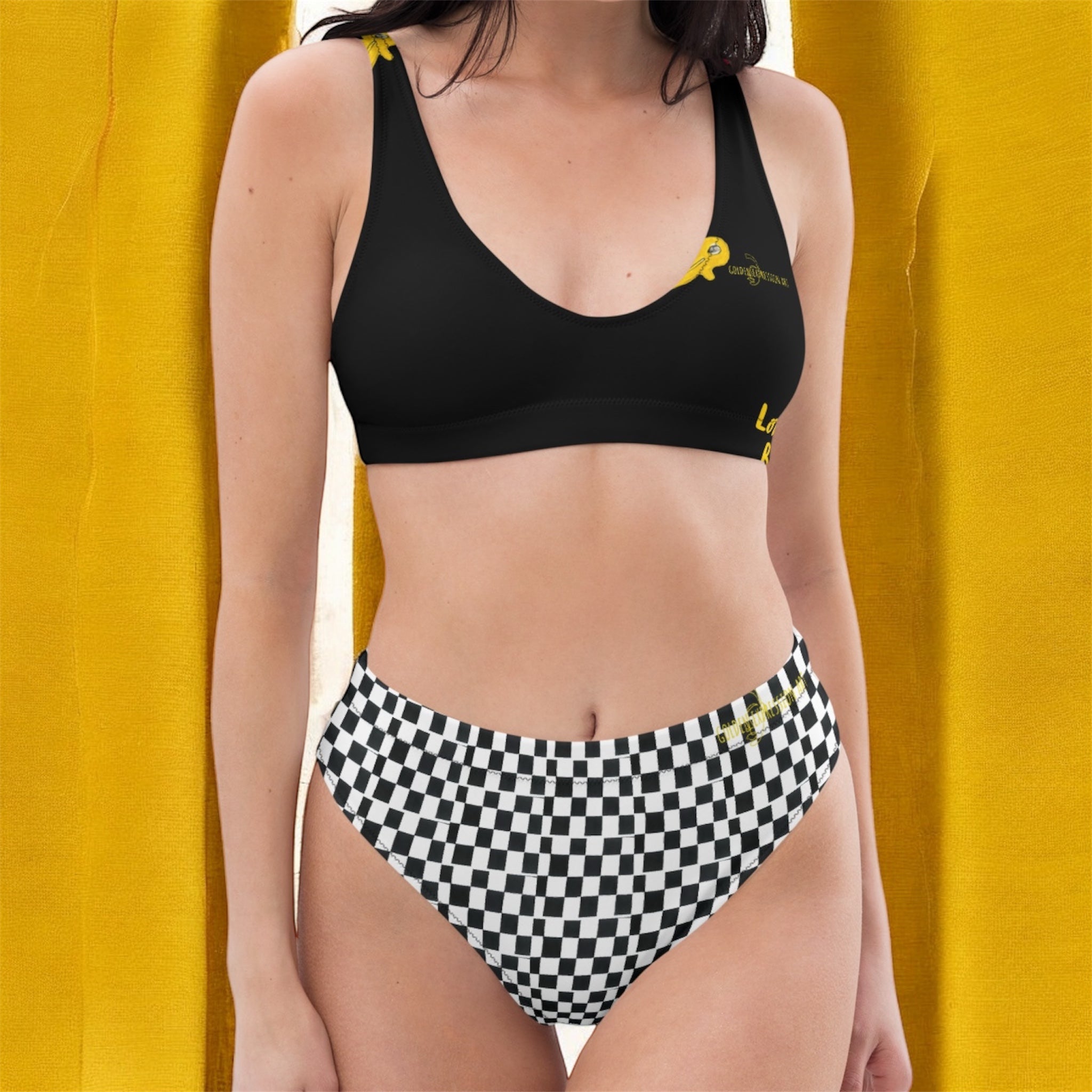Image 1 Perfect Key 2 Piece Bikini Set – front view stylish two-piece swimwear | Golden Expression Art"