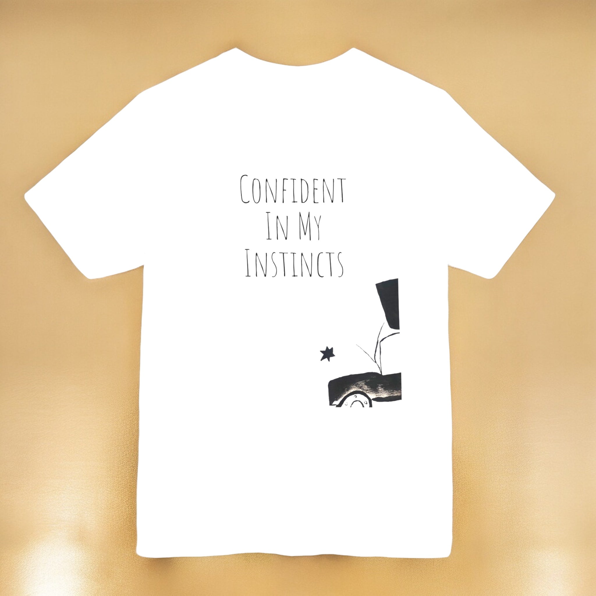 Dreamy Unisex Crew Neck T-Shirt - Golden Expression Art