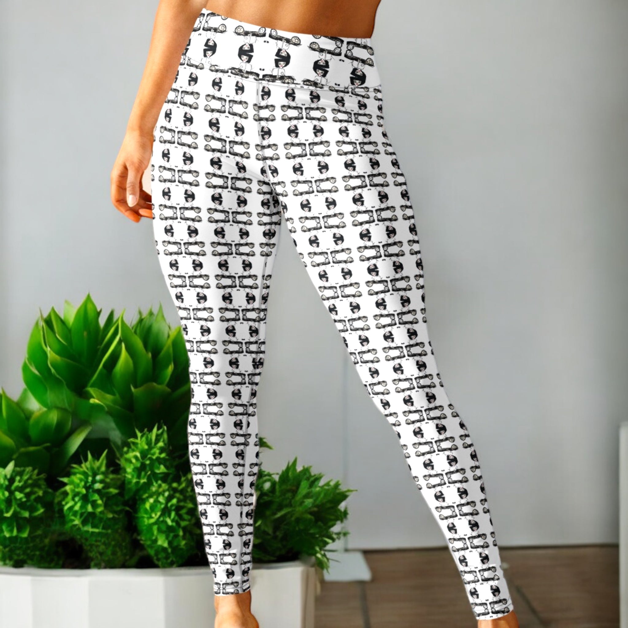 Galaxy Yoga Leggings - Golden Expression Art