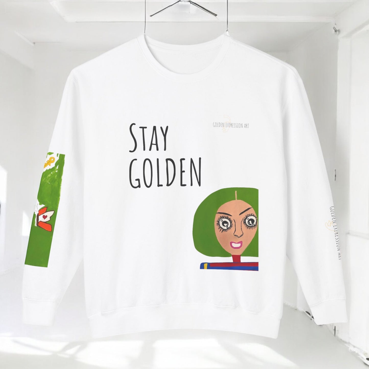 Golden Lux Crewneck Sweatshirt