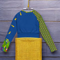 Aurora Cactus Long-sleeve Crop top - Golden Expression Art