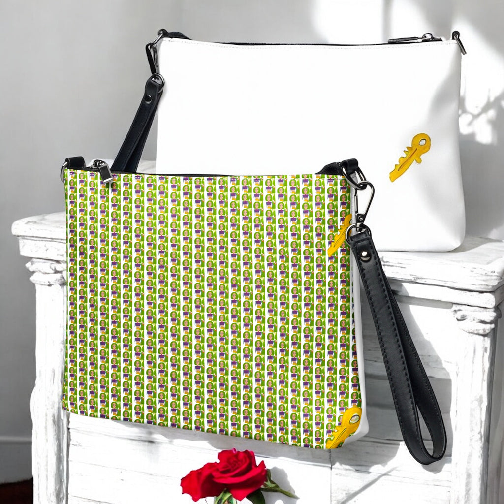 Travelers Crossbody Bag - Golden Expression Art