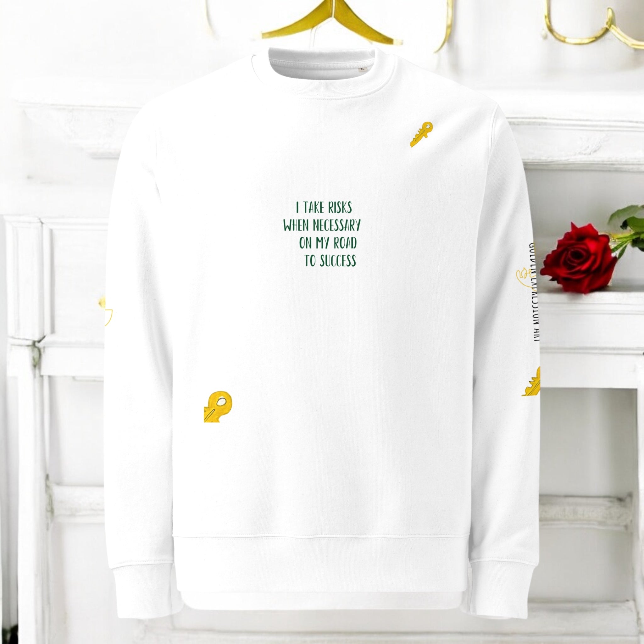 Achievement Unisex Sweatshirt - Golden Expression Art