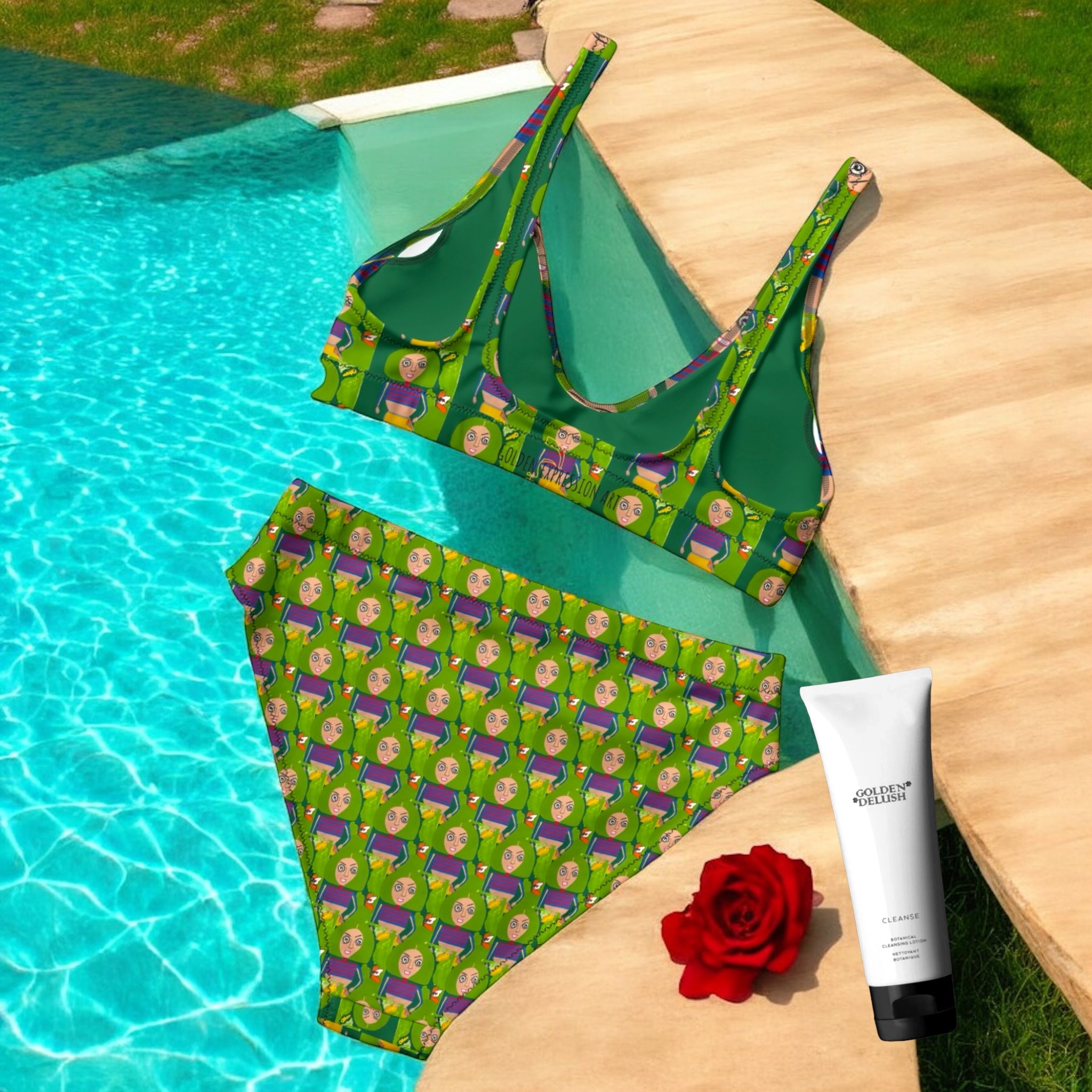 Freedom Bikini Set - Golden Expression Art