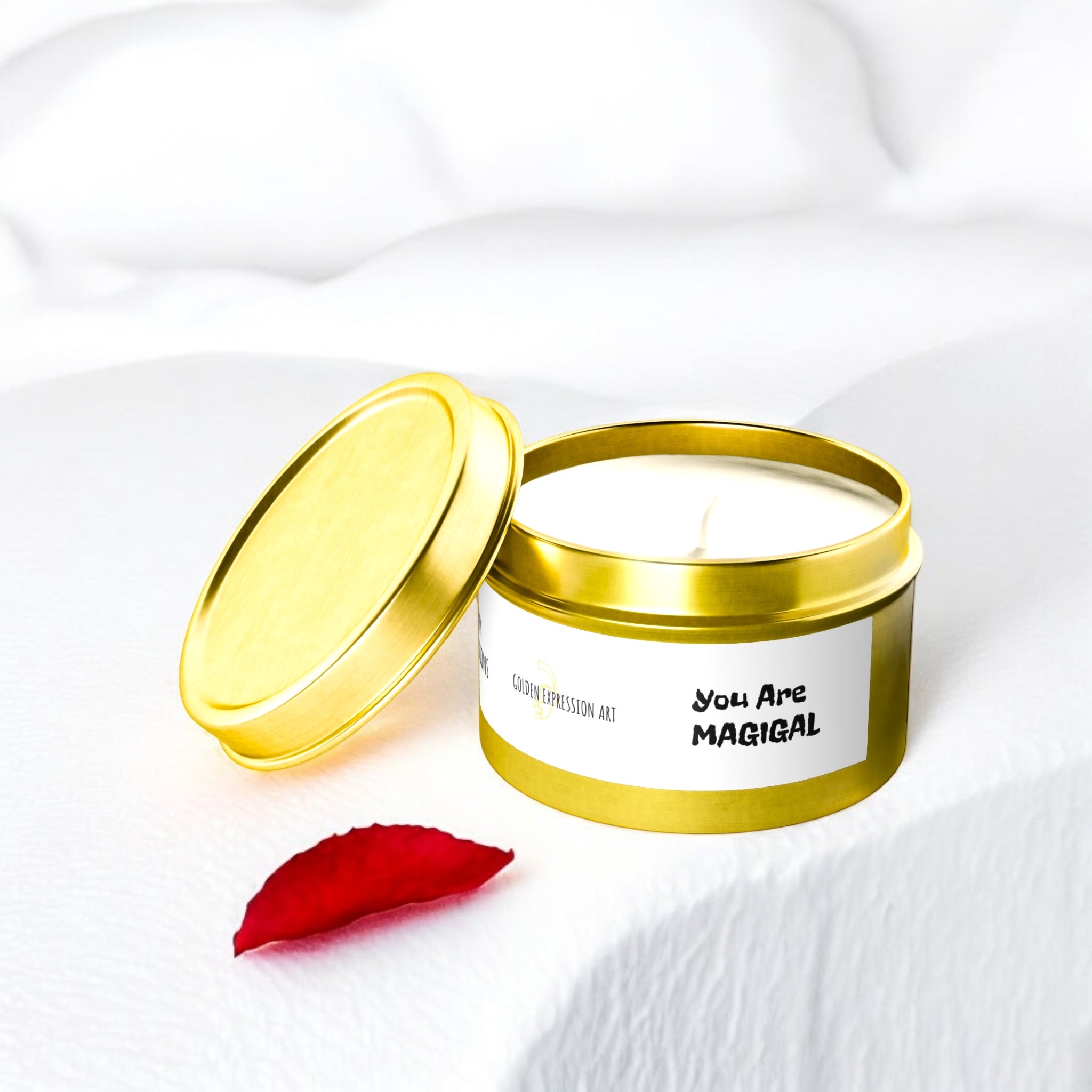 Serenity Soy Candle - Golden Expression Art