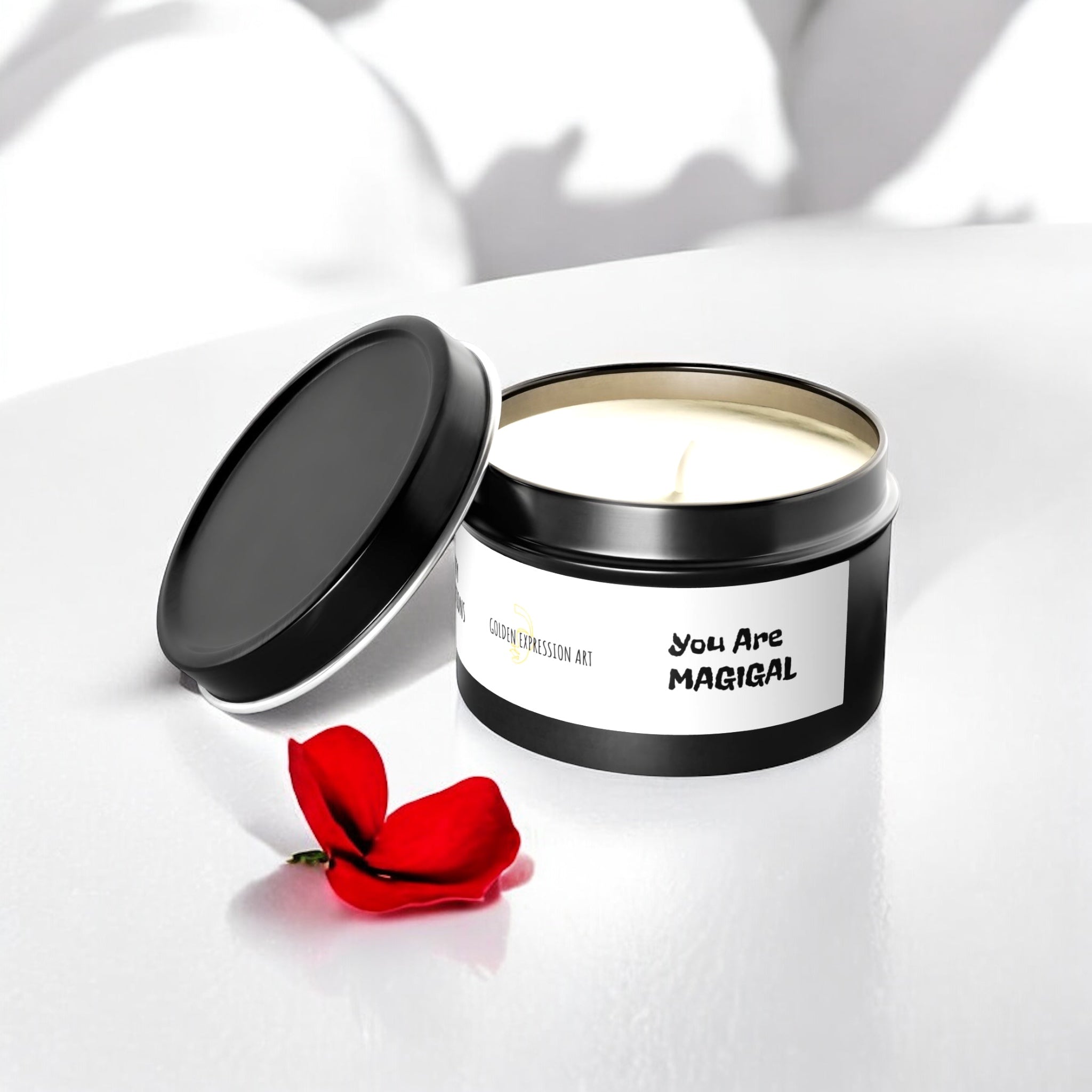 Serenity Soy Candle - Golden Expression Art