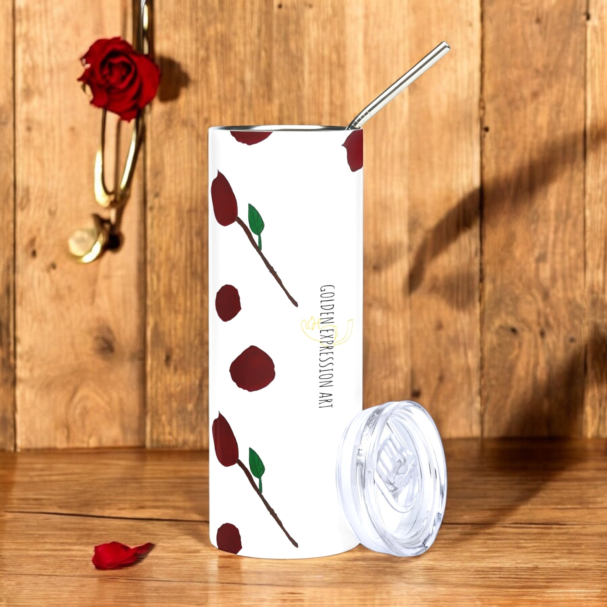 Everything Sippy Cup Tumbler - Golden Expression Art
