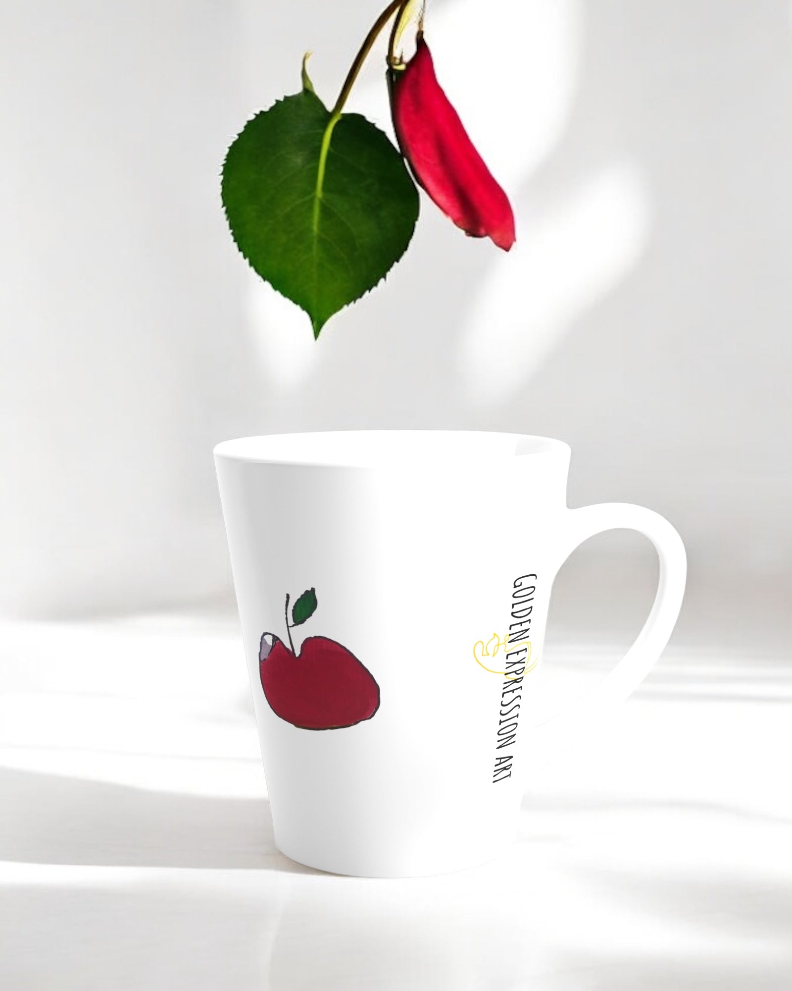 Forbidden Apple Tea Mug - Golden Expression Art