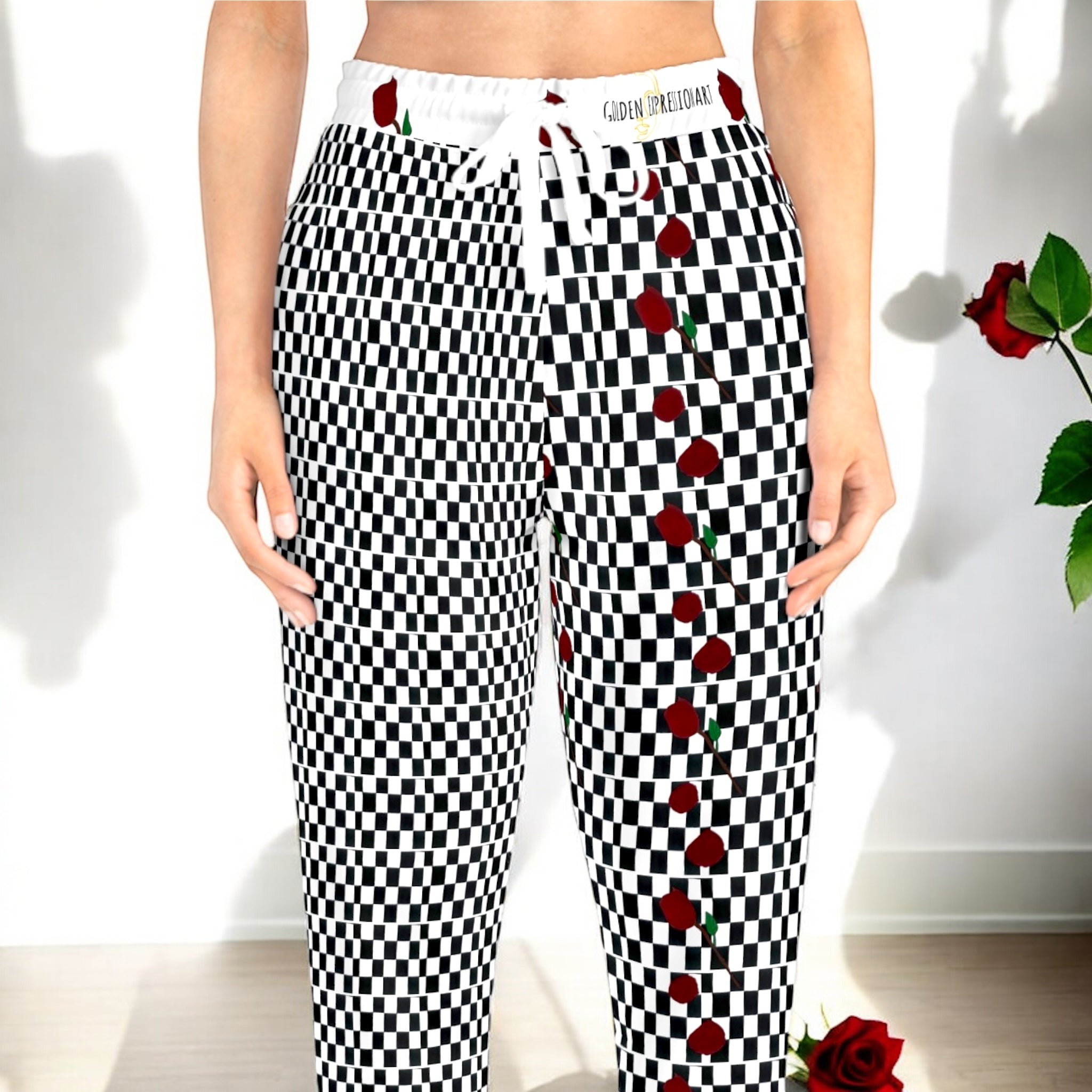 Relaxed Athletic Joggers - Golden Expression Art