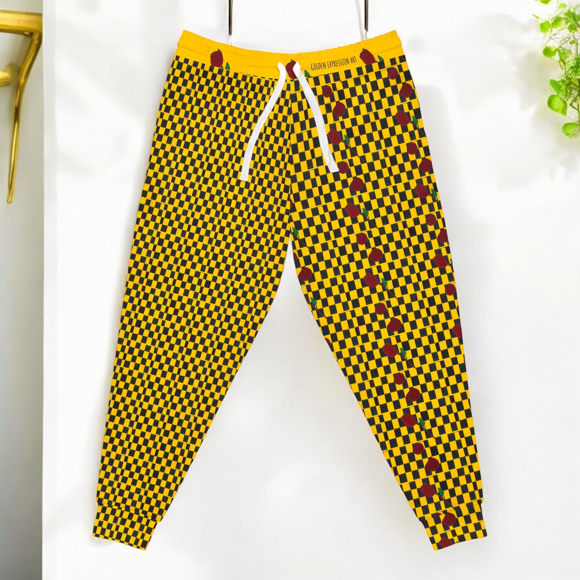 Relaxed Athletic Joggers - Golden Expression Art