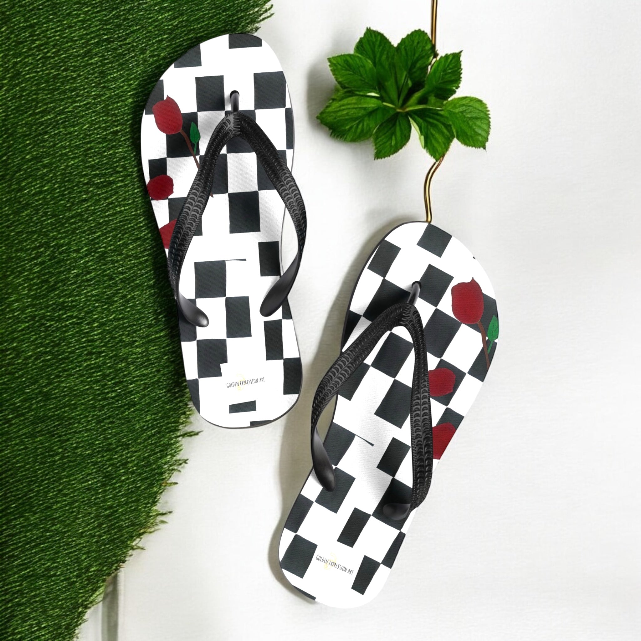 Free Step Fit Flops - Golden Expression Art