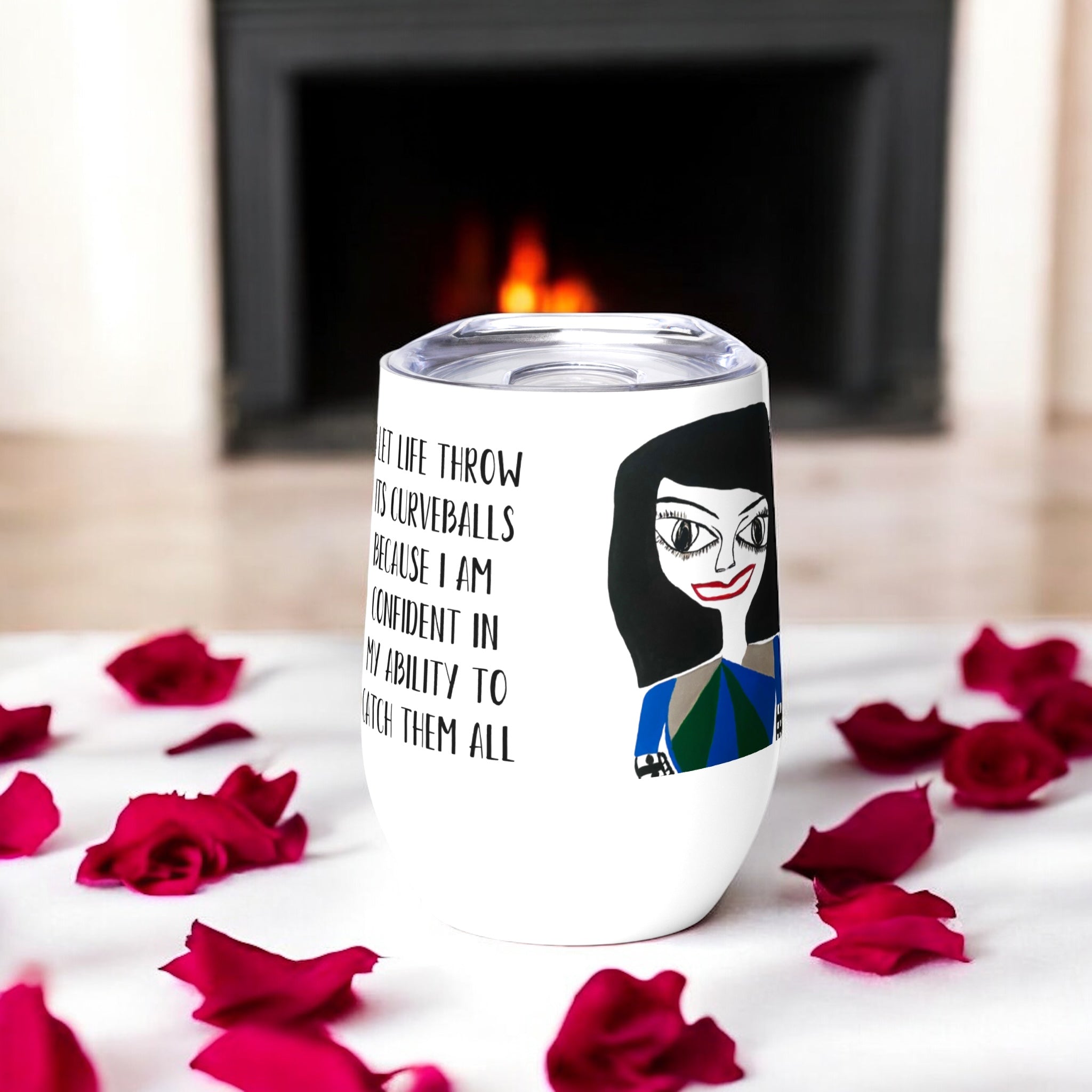 Go Fancy Hot Or Cold Tumbler - Golden Expression Art