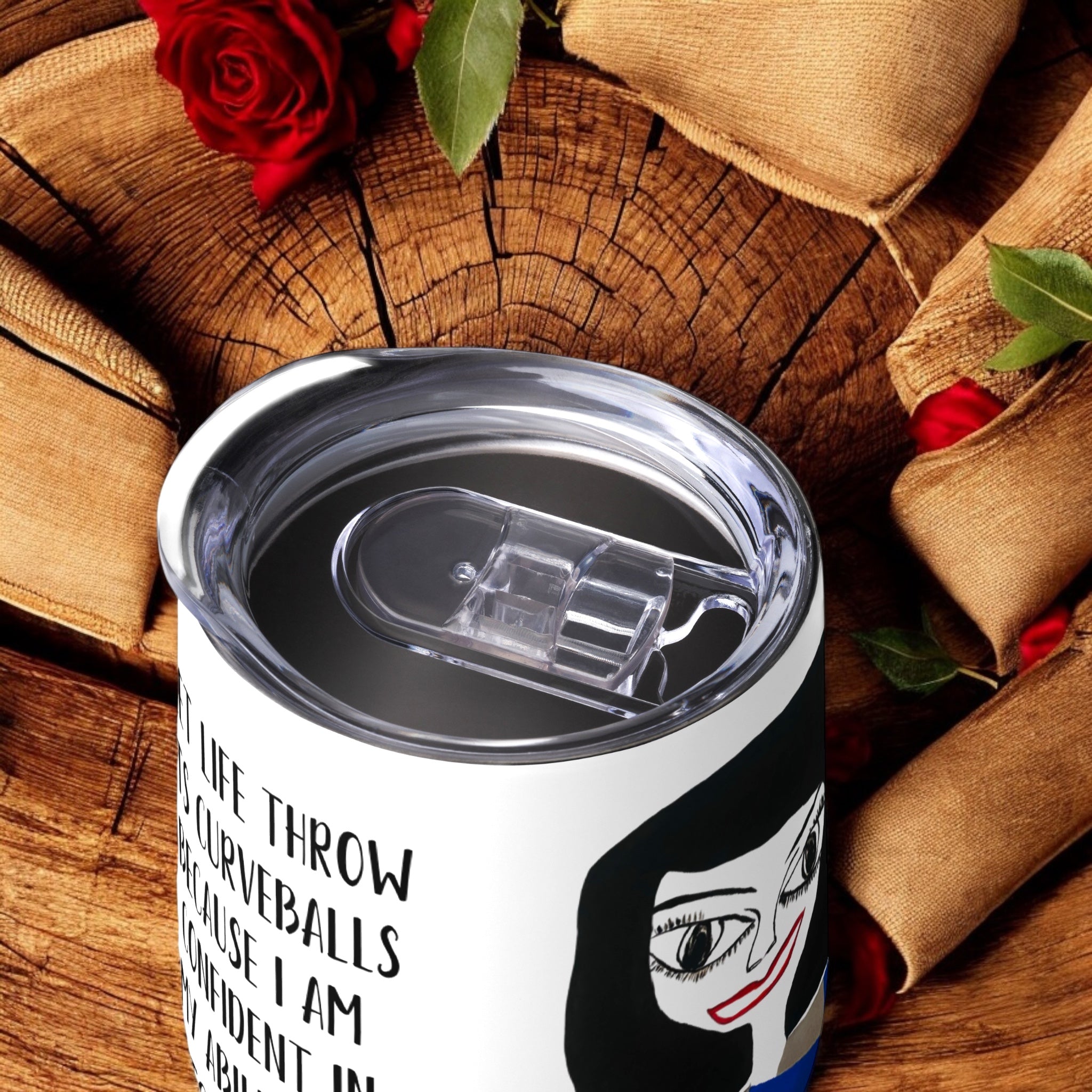 Go Fancy Hot Or Cold Tumbler - Golden Expression Art