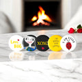 Decor Set Of Button Pins - Golden Expression Art