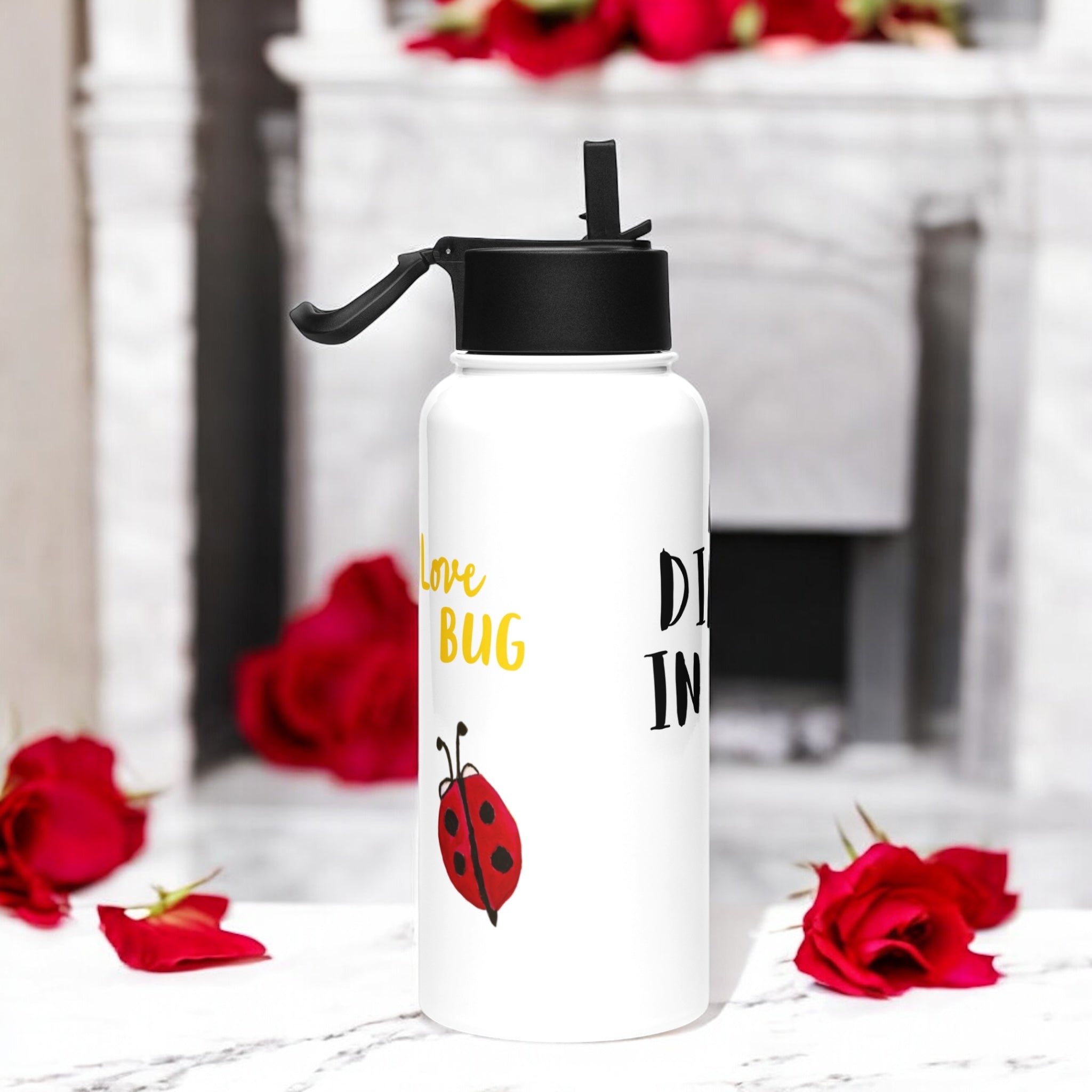 Water Well Stainless Steel Tumbler - Golden Expression Art