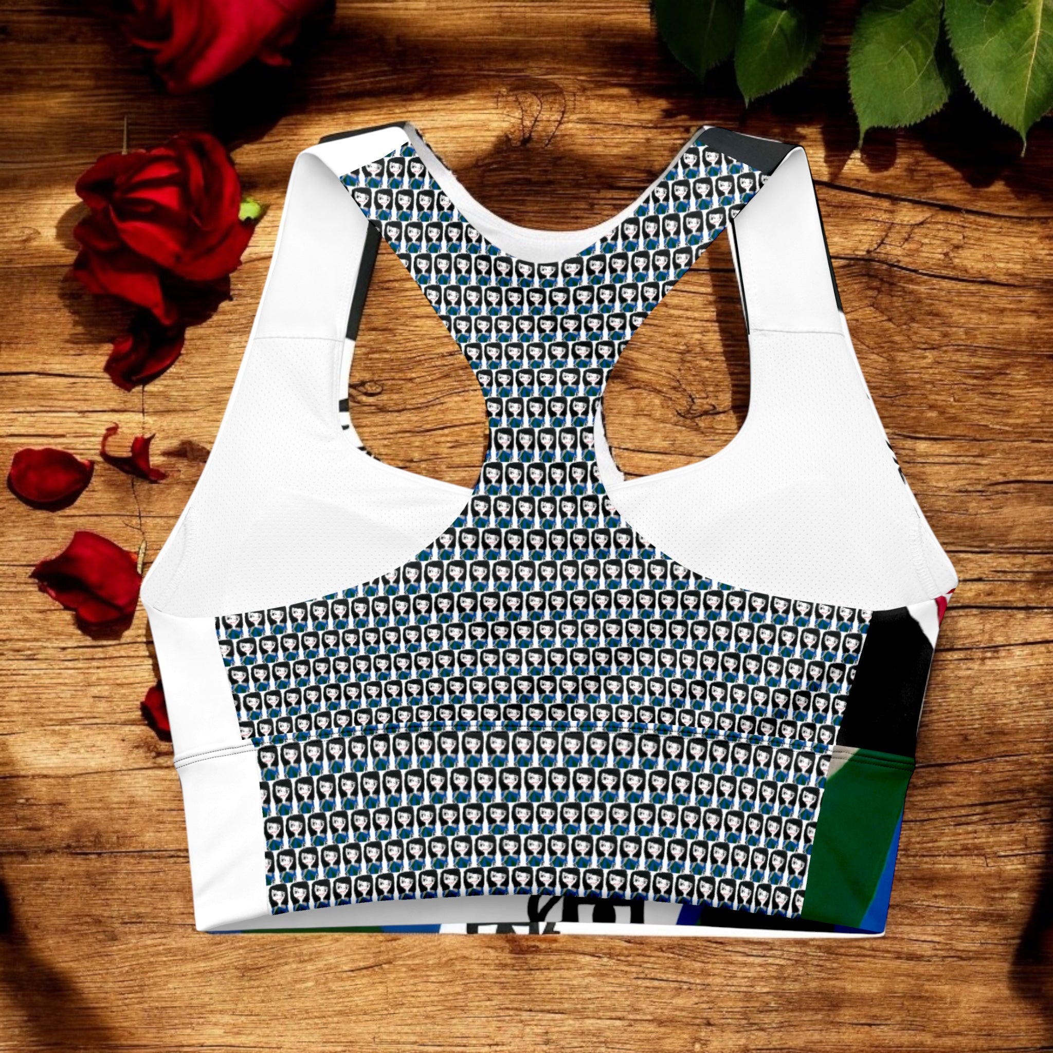 Goddess Sports Bra - Golden Expression Art