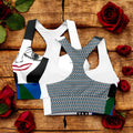 Goddess Sports Bra - Golden Expression Art