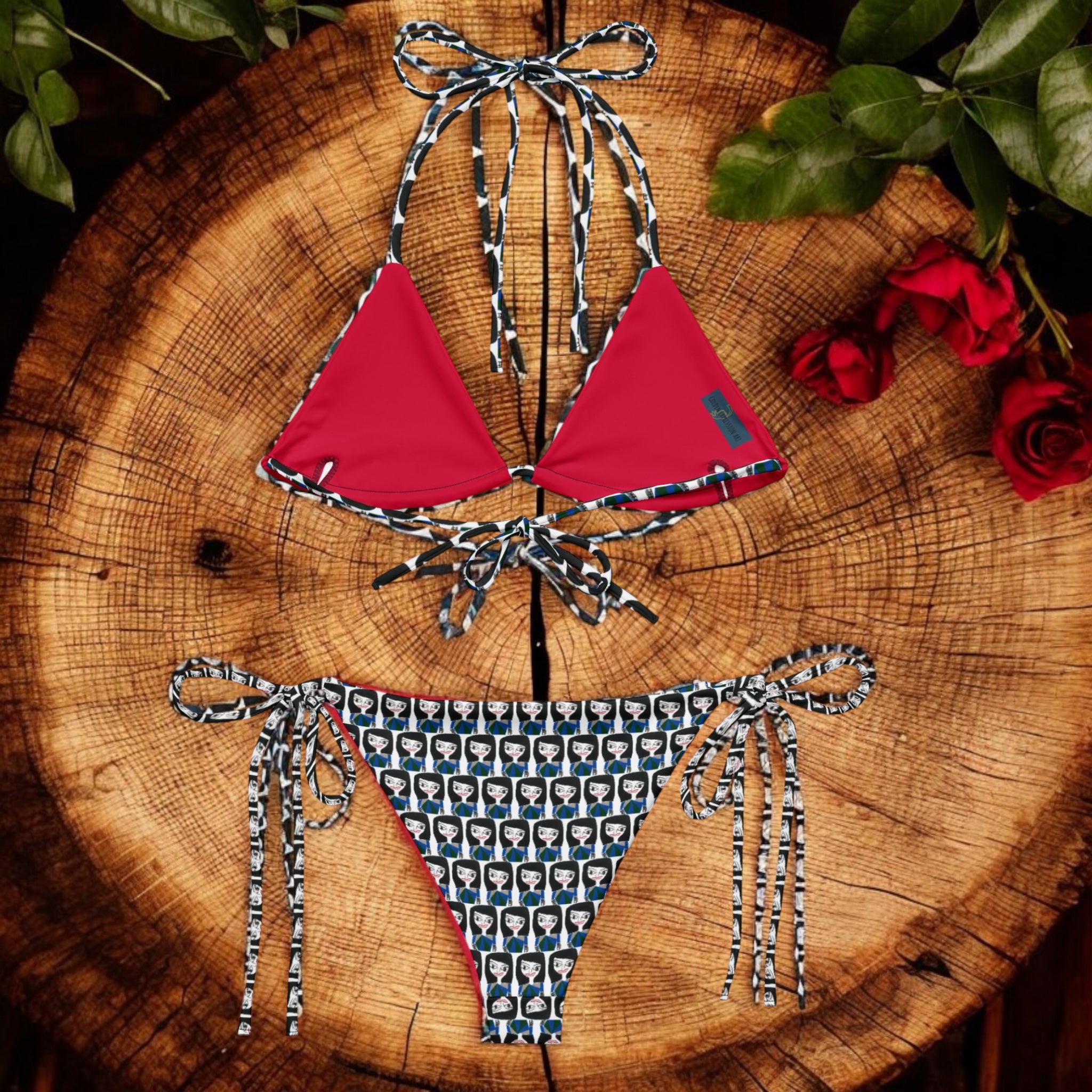 Charm 2 piece Bikini - Golden Expression Art