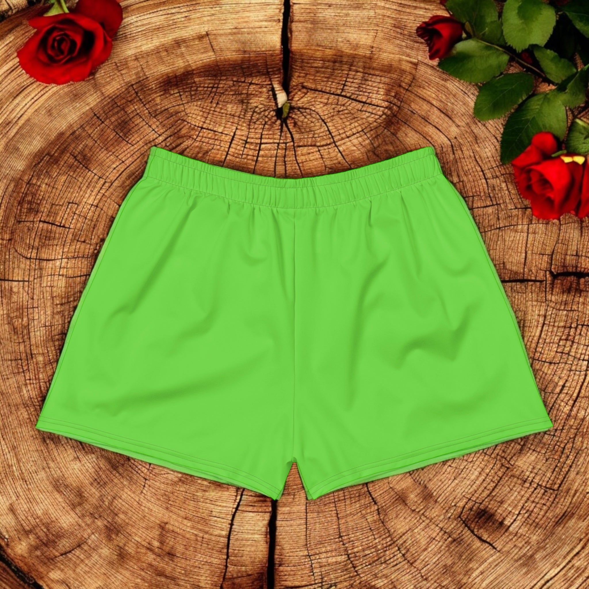 Lotus Athletic Shorts - Golden Expression Art