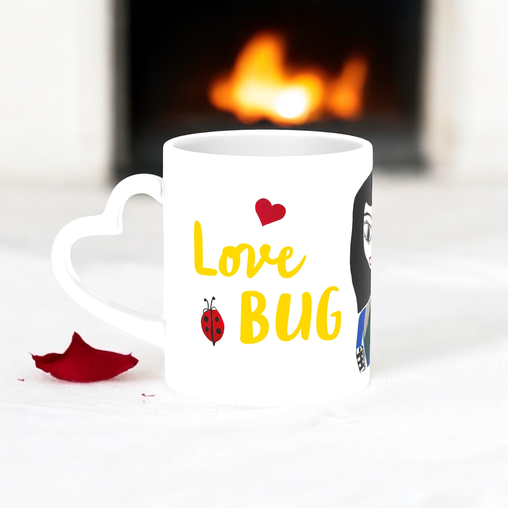 Love Tea/Coffee Mug - Golden Expression Art