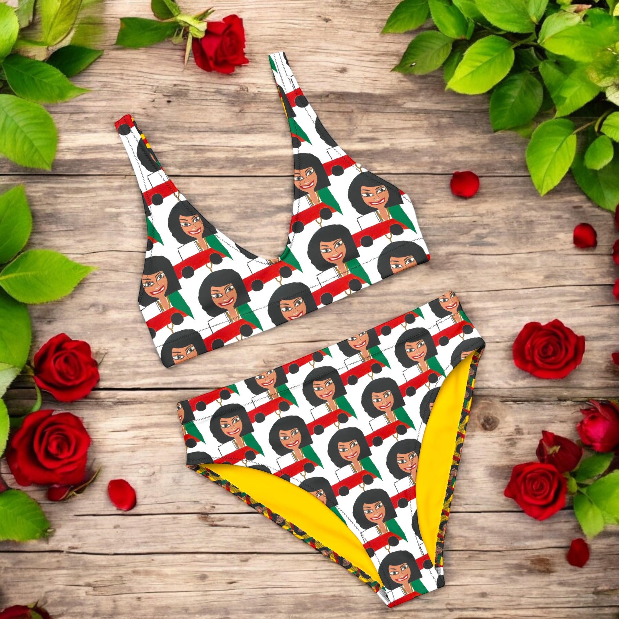 Iris Classic Iconic Bikini - Golden Expression Art