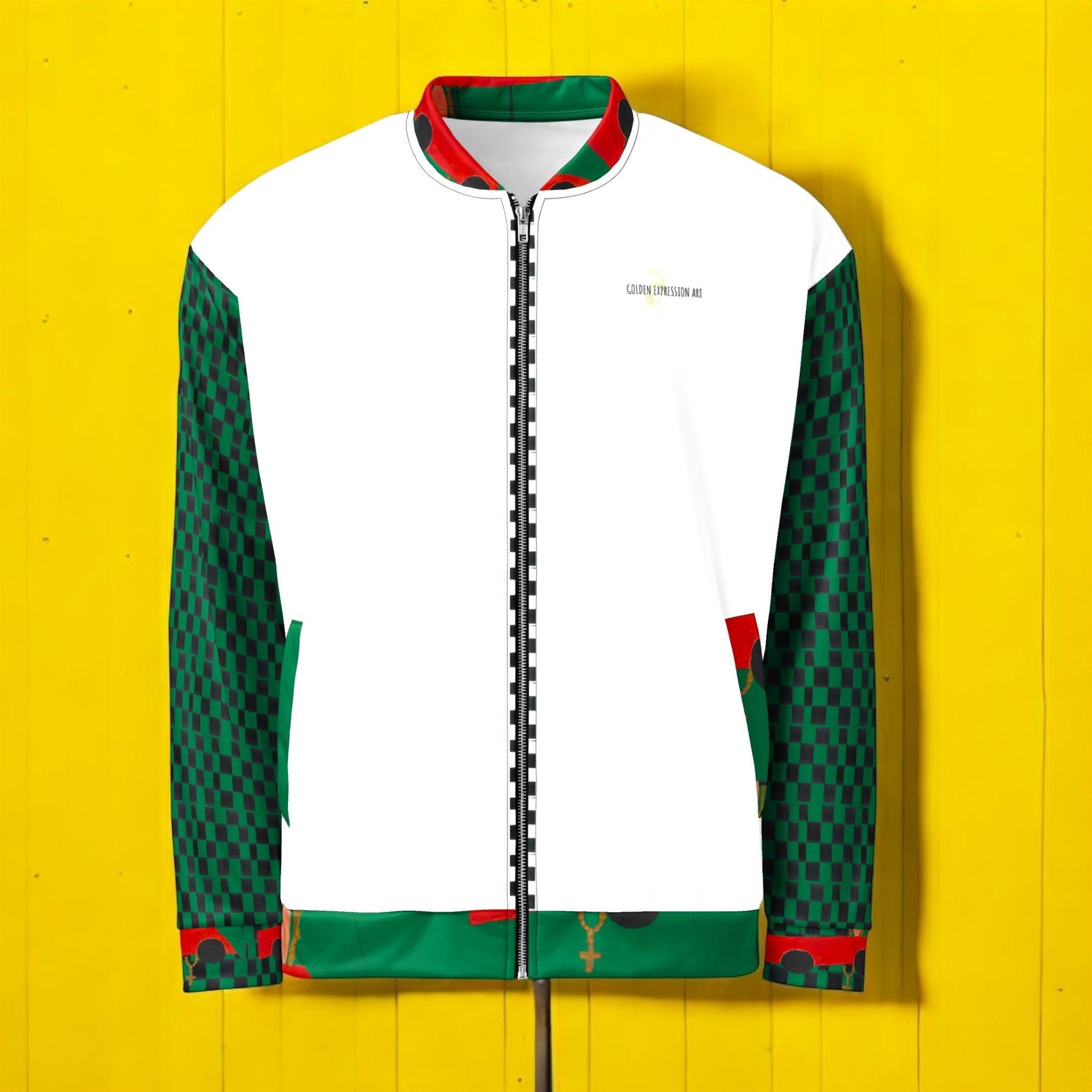 Reward Iconic Bomber Jacket - Golden Expression Art