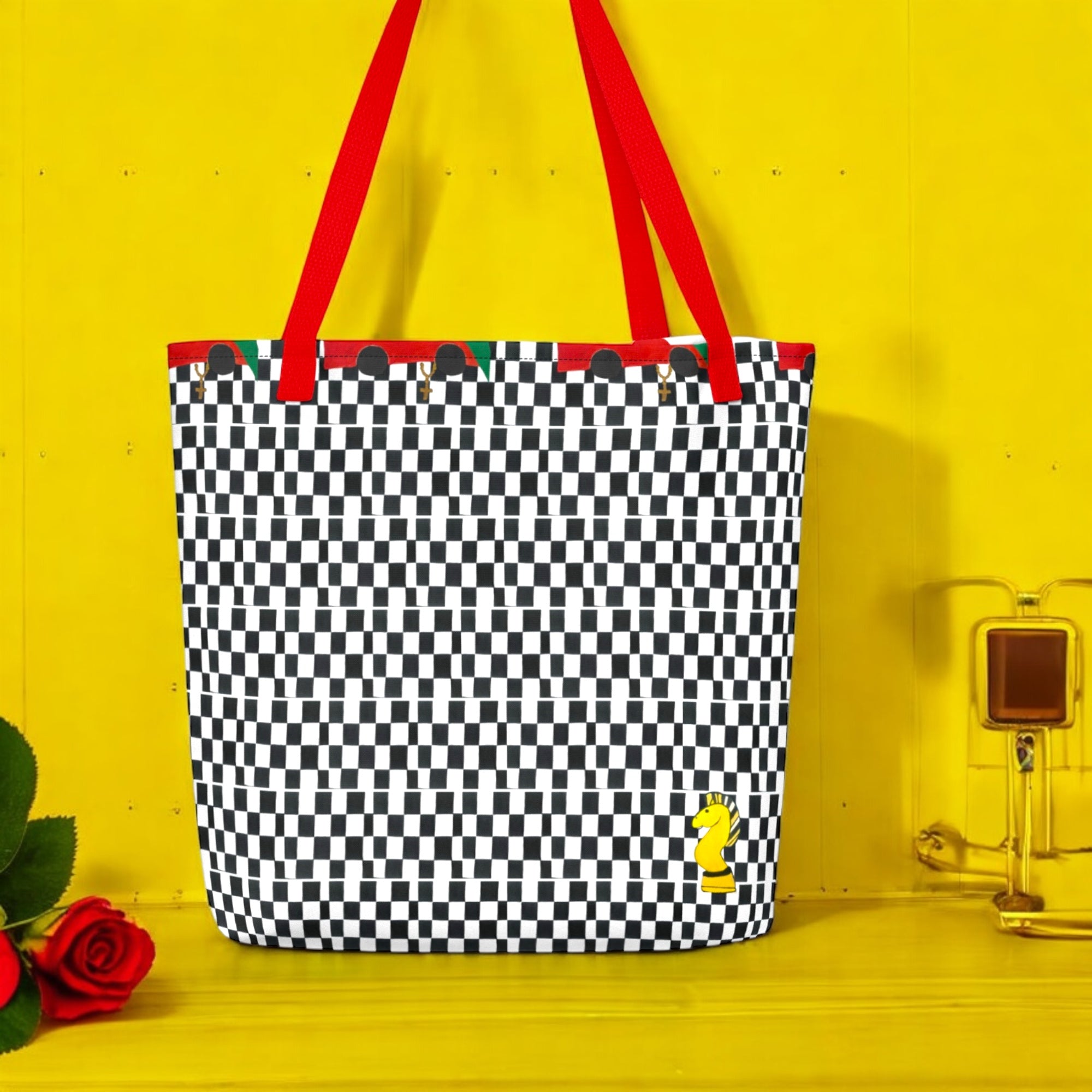 Iconic Fish Travel Tote - Golden Expression Art