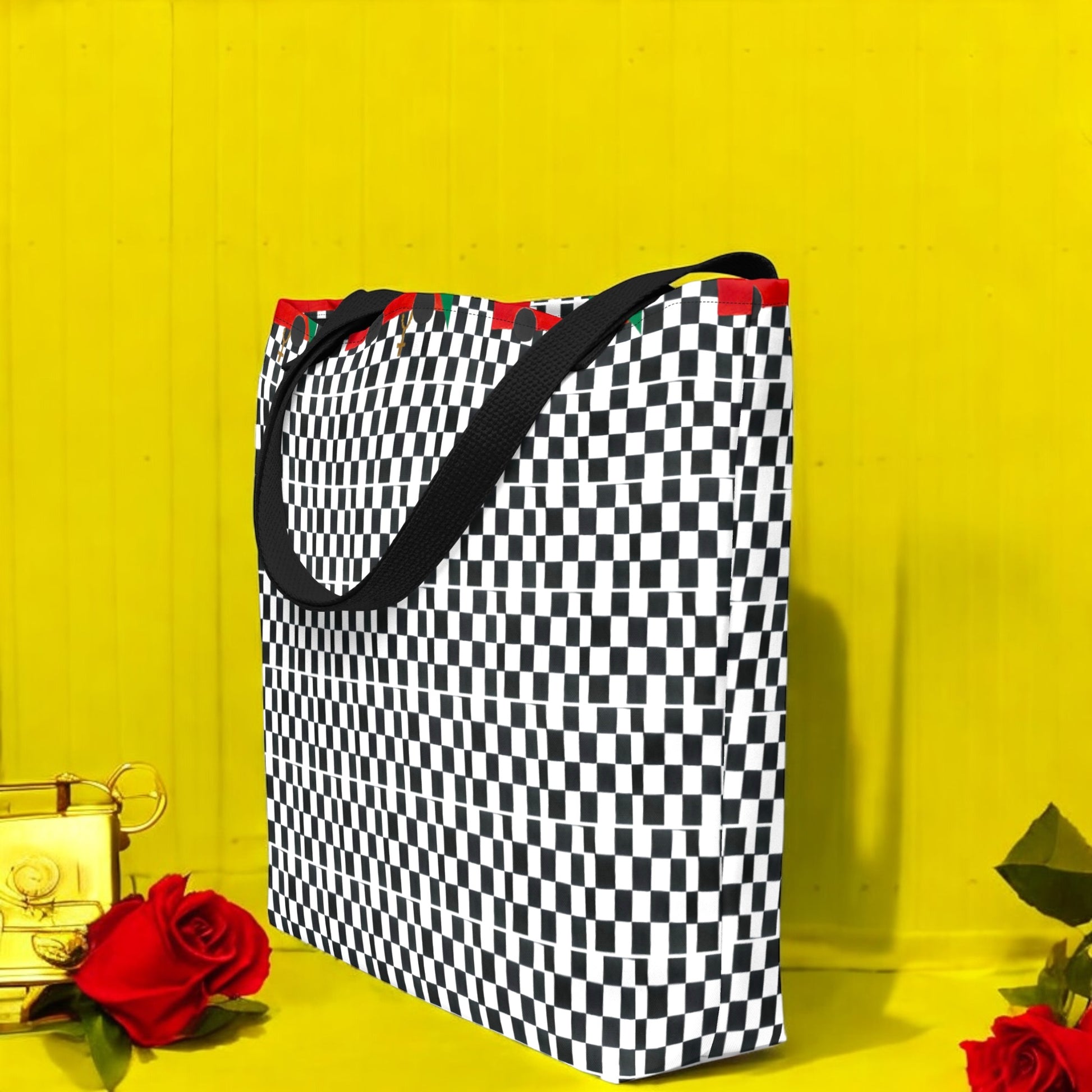 Iconic Fish Travel Tote - Golden Expression Art