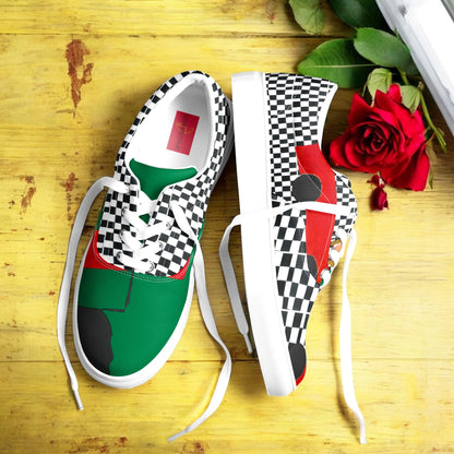 Iconic Compass Canvas Sneakers