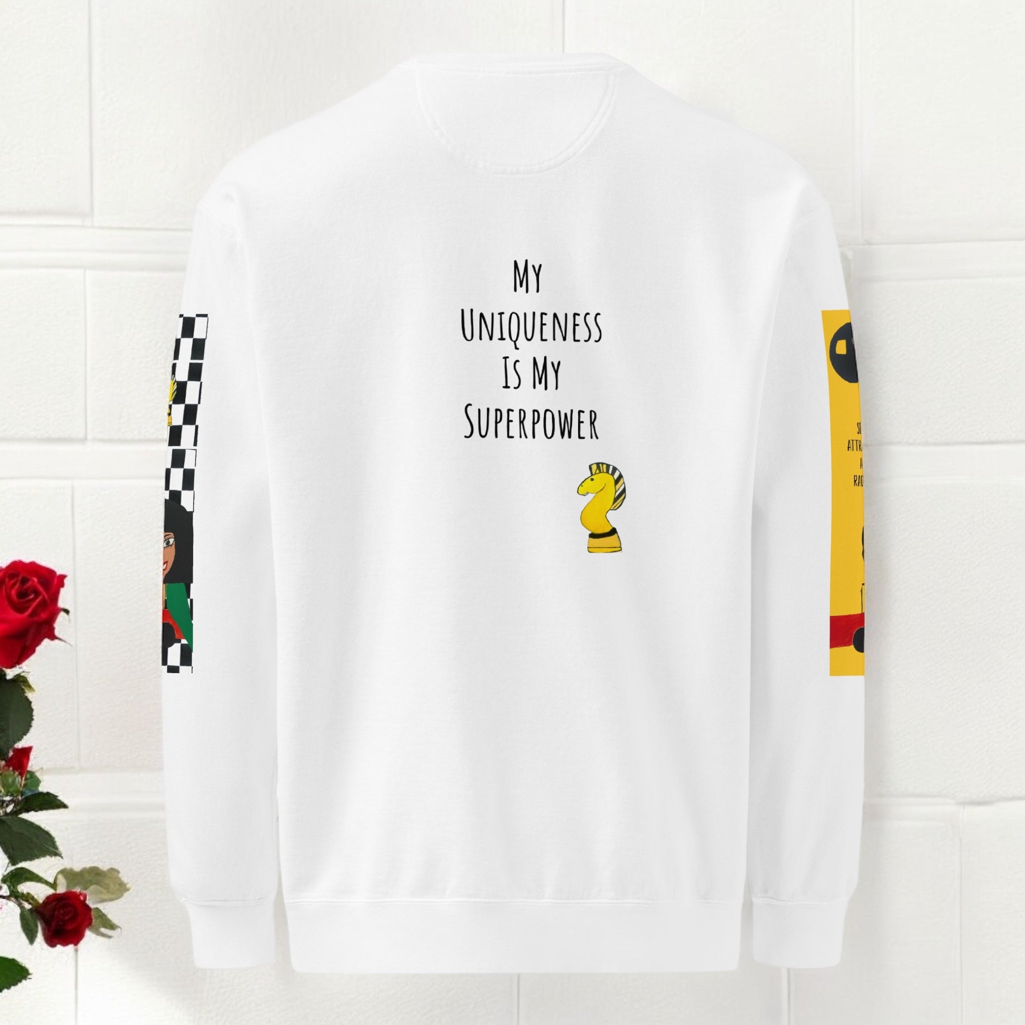 Elevated Iconic Sweatshirt - Golden Expression Art