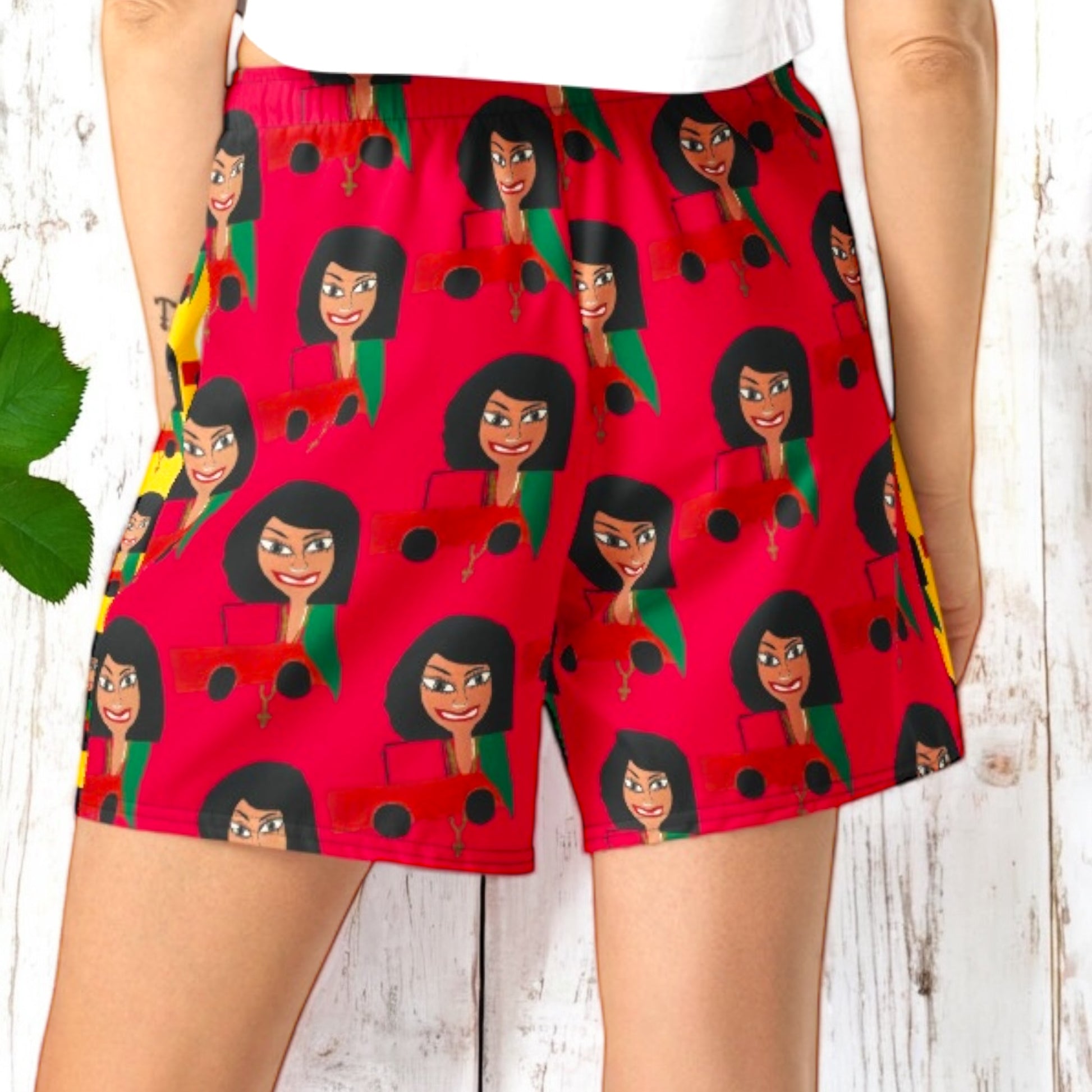 Iconic Roller Coaster Athletic Long Shorts - Golden Expression Art