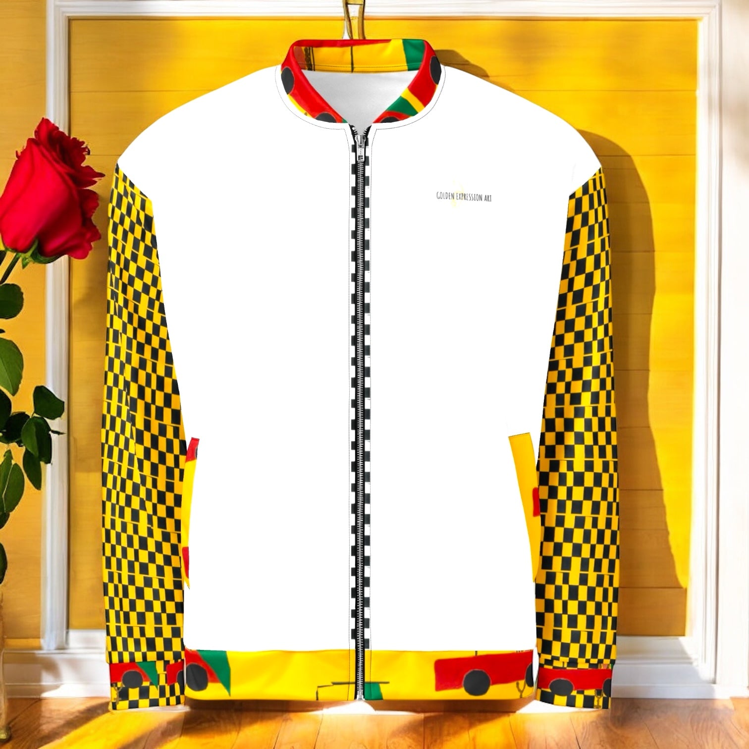 Reward Iconic Bomber Jacket - Golden Expression Art