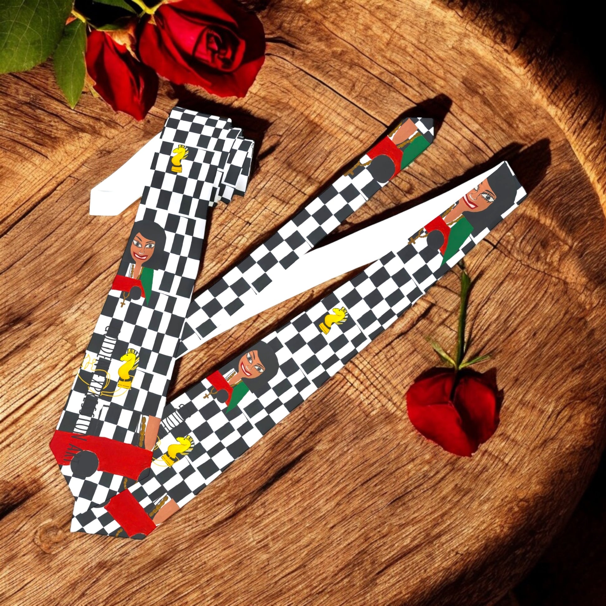 Iconic Groomer Necktie - Golden Expression Art