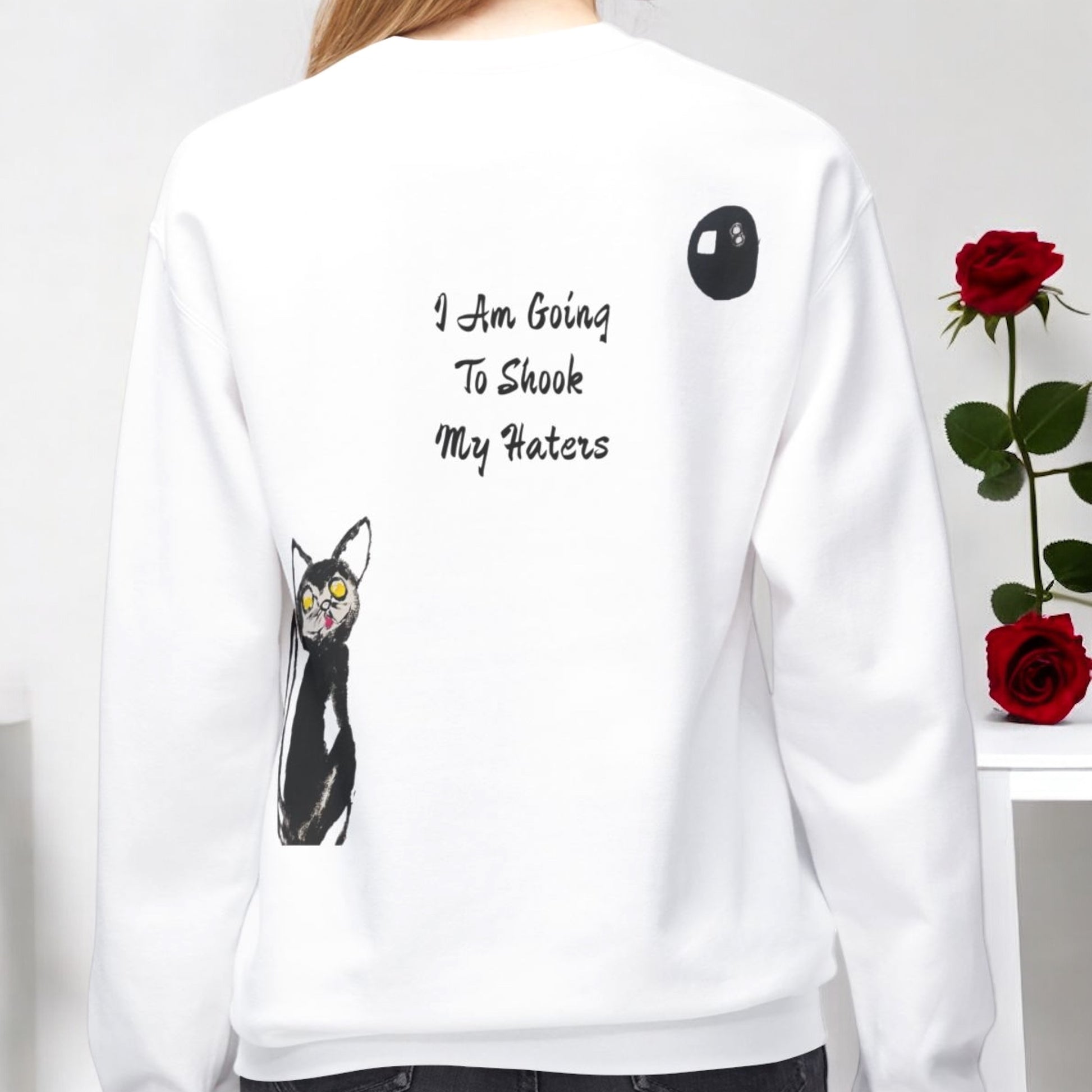 Joyce Iconic Fleece Crew Neck Sweatshirt - Golden Expression Art