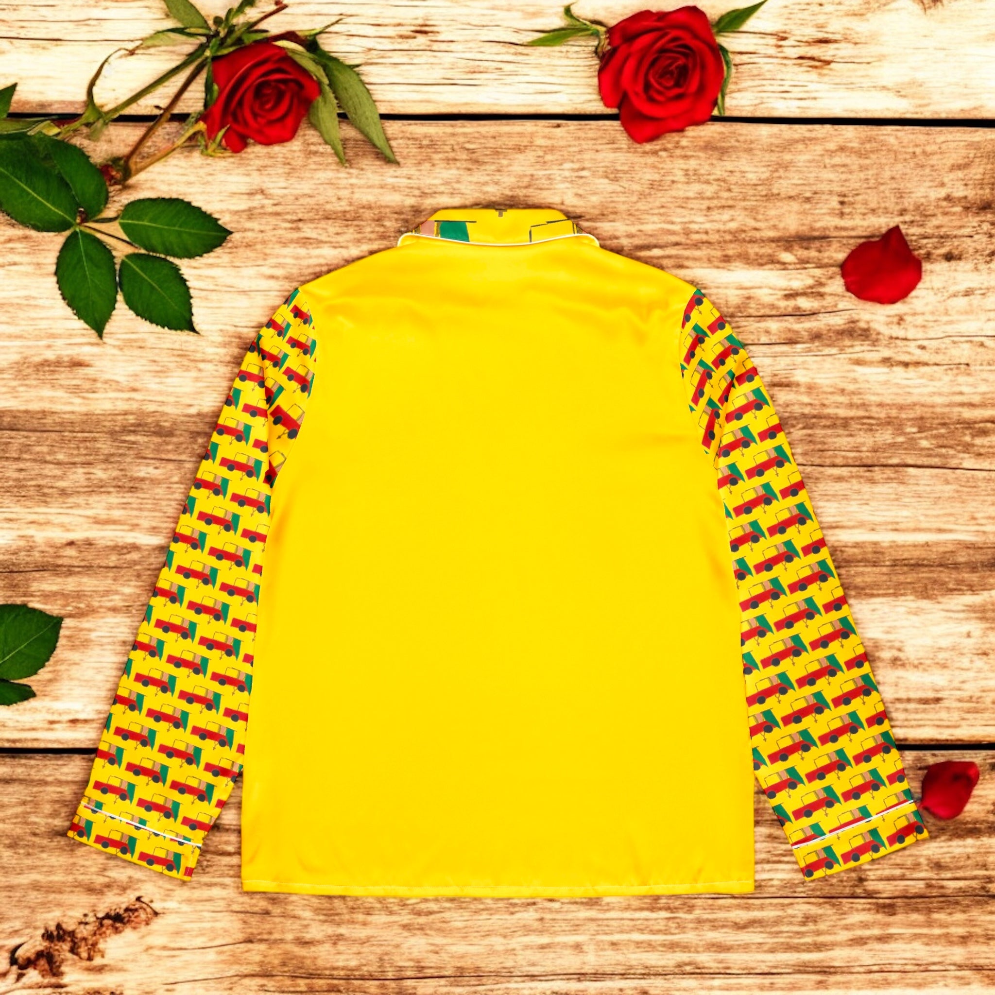 Sunlit Irie Iconic Butterfly Shirt - Golden Expression Art