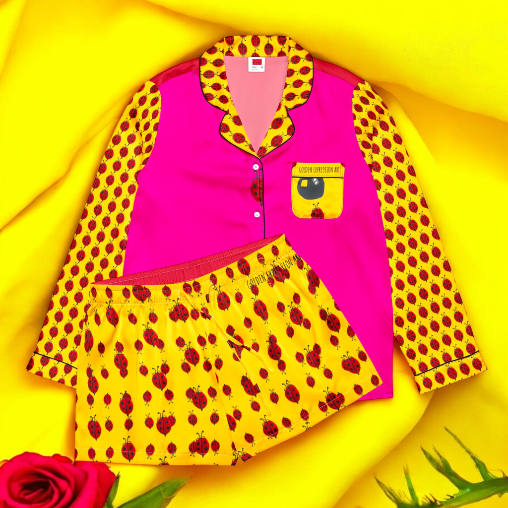 Bug A Boo Button Shirt - Golden Expression Art