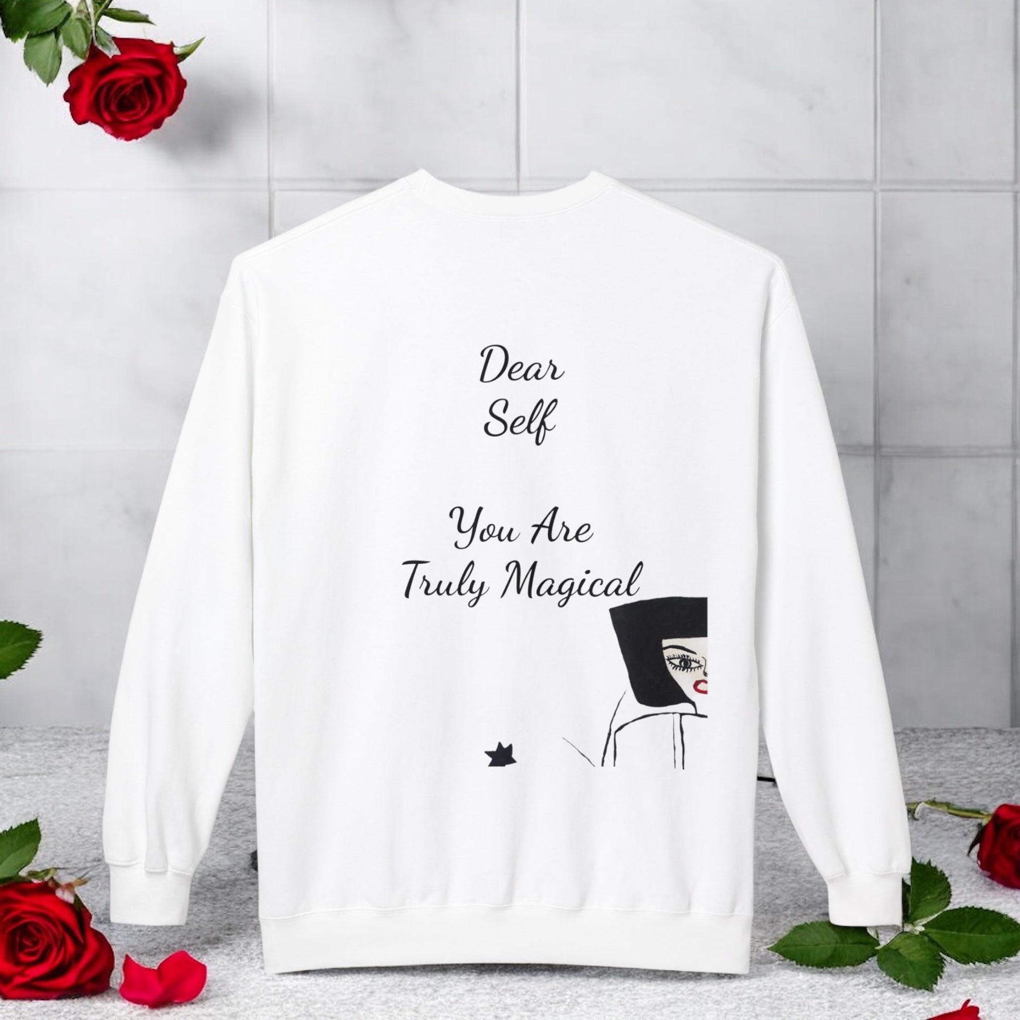 Reflection Unisex Crew Neck - Golden Expression Art