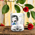Up Glass Tea/Coffee Mug - Golden Expression Art