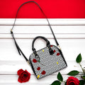 Up Class Vegan Handbag - Golden Expression Art