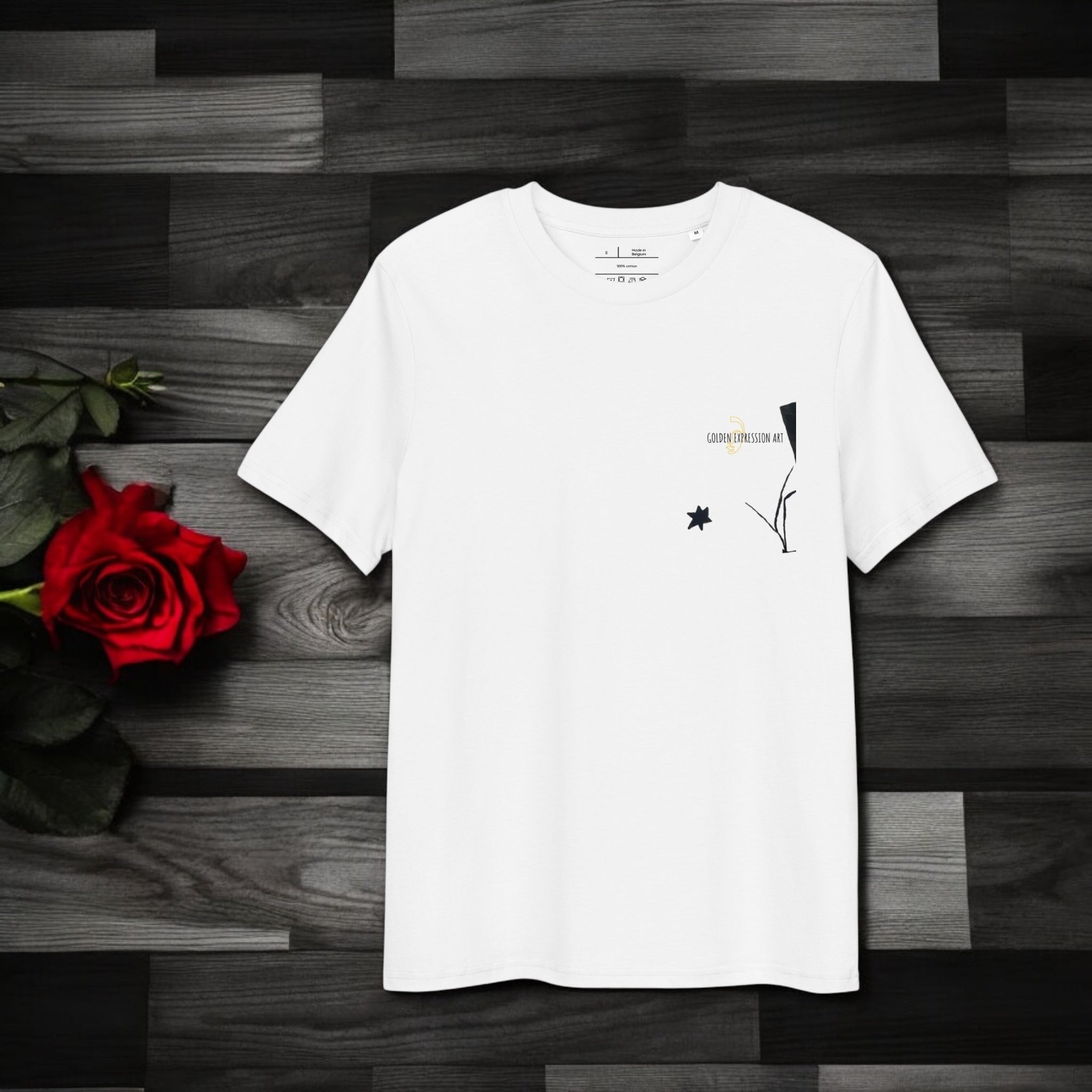 Light Tee Shirt - Golden Expression Art