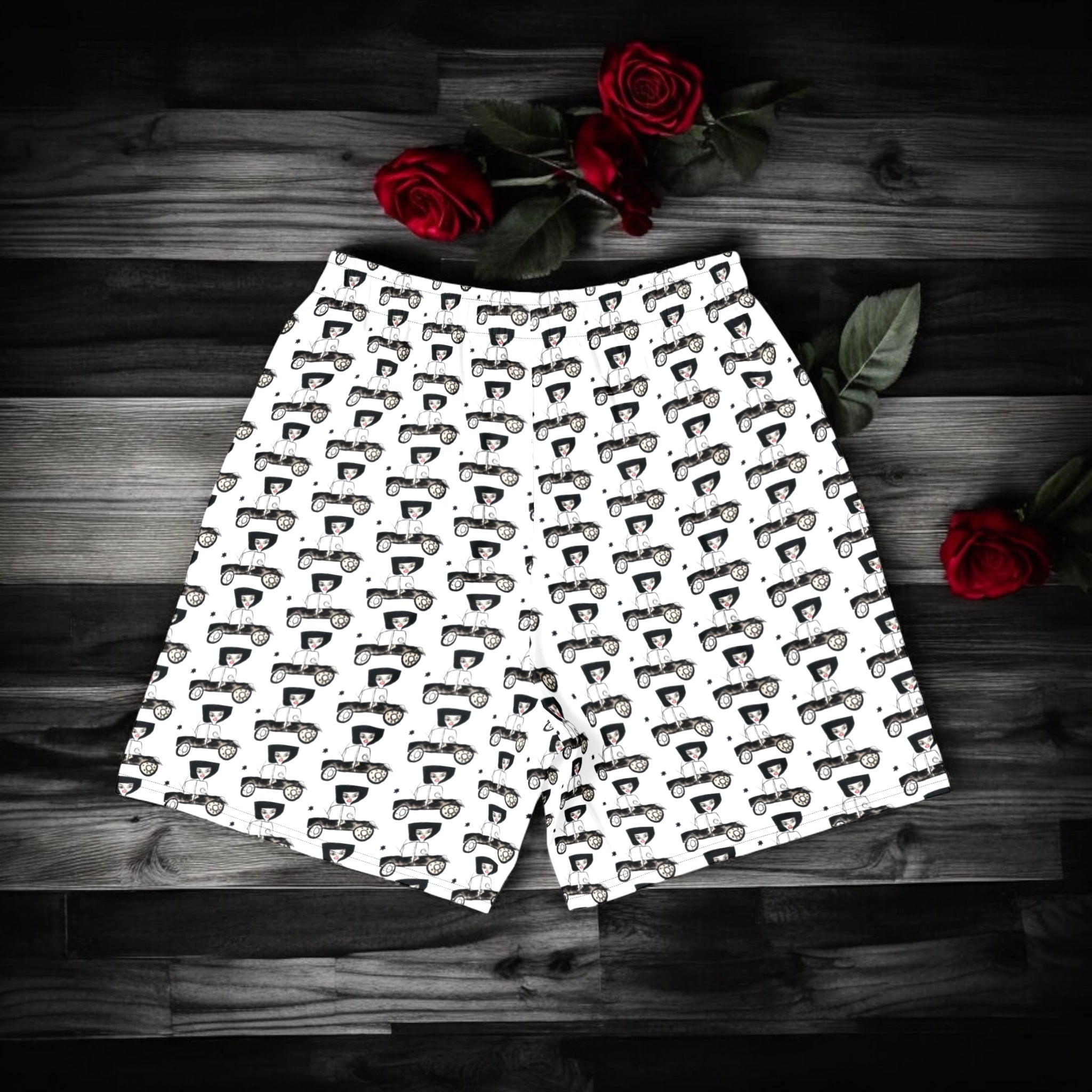 Moon-glow Long Shorts - Golden Expression Art