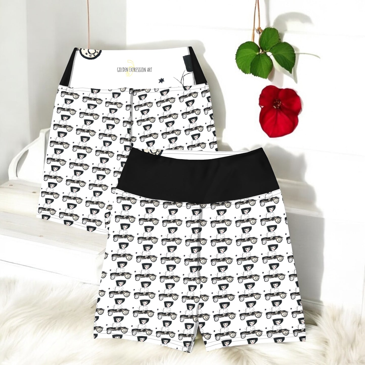 Motor Women’s Yoga Shorts
