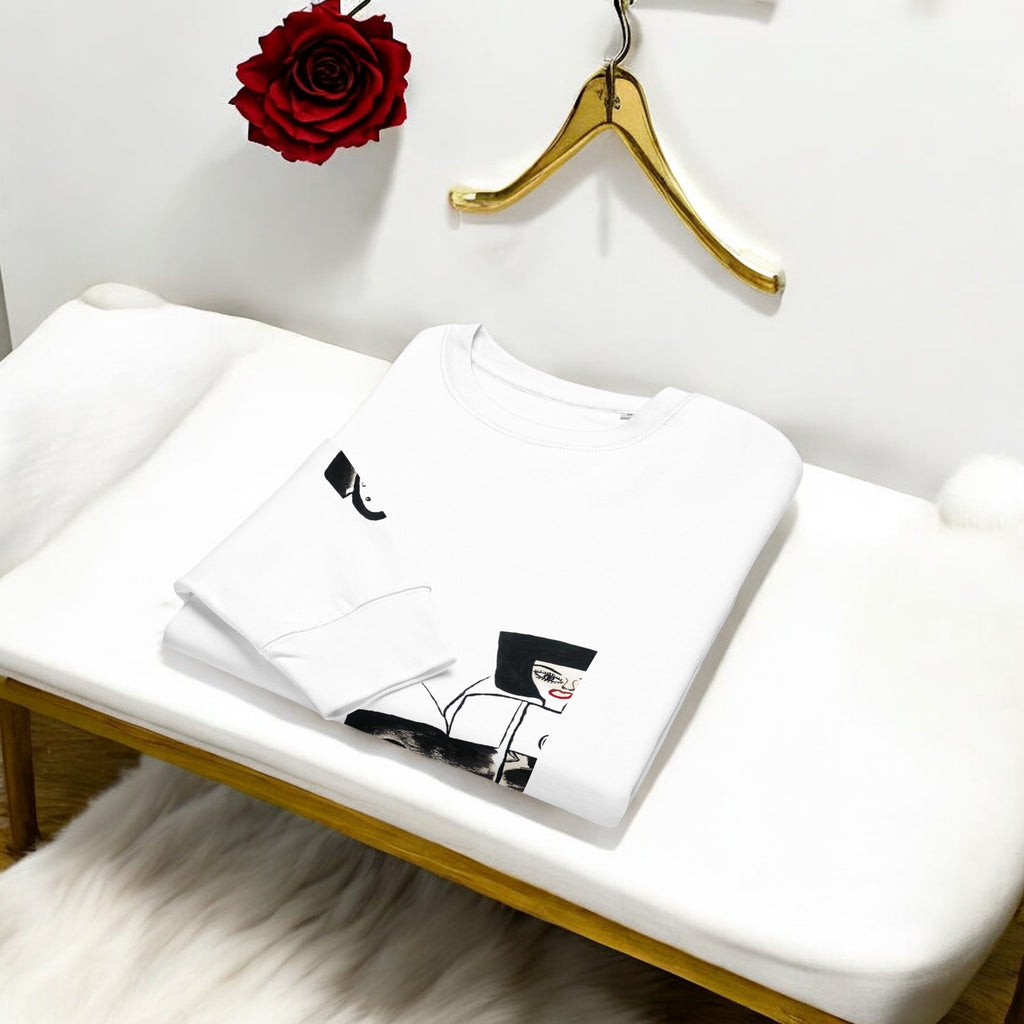 Stargazing Unisex Long Sleeve Sweatshirt - Golden Expression Art