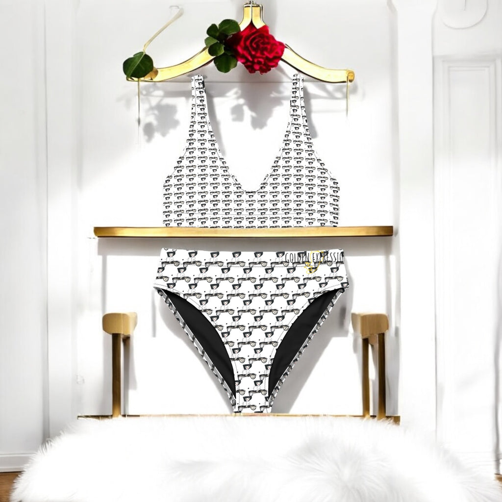 Luna Women’s Bikini Swimsuit - Golden Expression Art